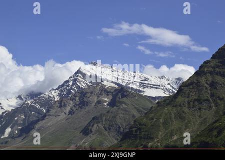 PIR Panjal Gebirgszug im Pattan-Tal von Lauhal und Spiti in Himachal Pradesh, Indien, Asien Copyright: ArunxSharma 1381-57 Stockfoto