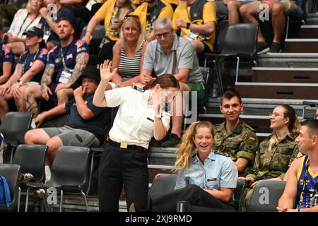 Das Invictus Games 2023 Rollstuhl Rugby Stockfoto