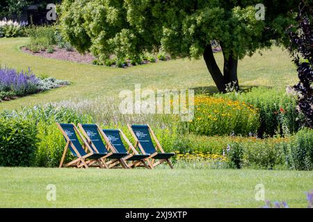 RHS Harlow Carr Gardens Harrogate North Yorkshire Vereinigtes Königreich Stockfoto