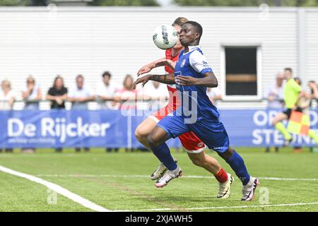 Gent, Belgien. Juli 2024. Jong Gent's Ruslan Vydysh ein Spiel zwischen Jong Gent (KAA Gent's U23) und Jong Kortrijk (KV Kortrijk's U23) in der Chillax Arena in Oostakker, Gent, Mittwoch, 17. Juli 2024. BELGA FOTO FREDERIC SIERAKOWSKI Credit: Belga News Agency/Alamy Live News Stockfoto