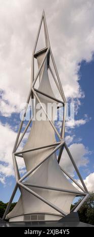 Lüdenscheid, NRW, Deutschland. Juli 2024. Turm der Phänomene - Abenteuermuseum Stockfoto