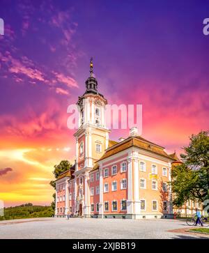 Blick auf die Birnau-Kirche, Bodensee, Deutschland Stockfoto