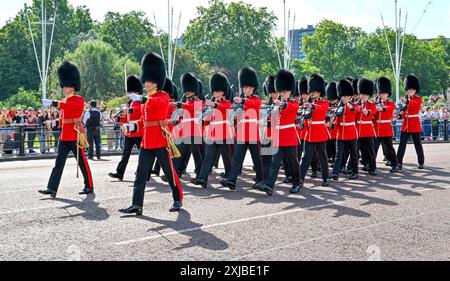 London, Großbritannien. Juli 2024. Die Household Guards Parade während der Pagentry der Parlamentseröffnung in London, Großbritannien. Quelle: LFP/Alamy Live News Stockfoto