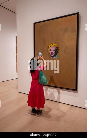 Das Museum of Modern Art ist eine beliebte Kulturinstitution in New York City, USA 2024 Stockfoto