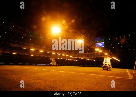 Fortaleza, Ceara, Brasilien. Juli 2024. Fortaleza (CE), 17/07/2024 - Fortaleza EC), in der Arena Castelao in Fortaleza CE. (Kreditbild: © LC Moreira/TheNEWS2 via ZUMA Press Wire) NUR REDAKTIONELLE VERWENDUNG! Nicht für kommerzielle ZWECKE! Stockfoto