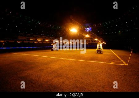 Fortaleza, Ceara, Brasilien. Juli 2024. Fortaleza (CE), 17/07/2024 - Fortaleza EC), in der Arena Castelao in Fortaleza CE. (Kreditbild: © LC Moreira/TheNEWS2 via ZUMA Press Wire) NUR REDAKTIONELLE VERWENDUNG! Nicht für kommerzielle ZWECKE! Stockfoto