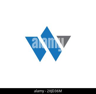 Creative Letter W Arrow Logo Vektor Symbol Symbol Design, Initial W Letter Logo Design, W Logo, W Letter, W Symbol, W Initial, w-Vektor, W-Design, W Stock Vektor