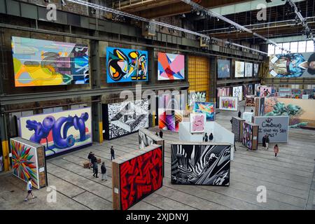 STRAAT: Das Museum für Straßenkunst und Graffiti in Amsterdam, Niederlande Stockfoto