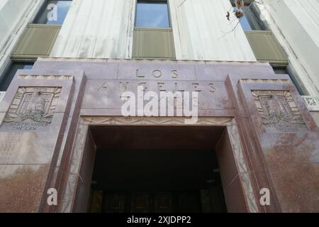 Los Angeles, Kalifornien, USA 17. Juli 2024 Los Angeles Times am 17. Juli 2024 in Los Angeles, Kalifornien, USA. Foto: Barry King/Alamy Stock Photo Stockfoto