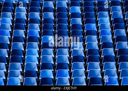 Budapest, Hongrie. Juli 2024. Tribünen, Illustration während des Formel-1-Großen Preises von Ungarn 2024, 13. Runde der Formel-1-Weltmeisterschaft 2024 vom 19. Bis 21. Juli 2024 auf dem Hungaroring in Mogyorod, Ungarn - Foto Eric Alonso/DPPI Credit: DPPI Media/Alamy Live News Stockfoto