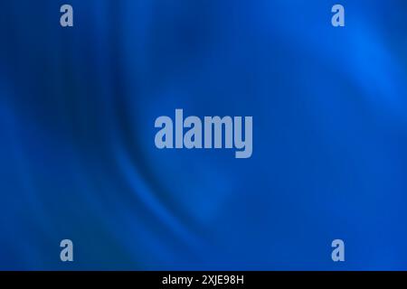 Blaues abstraktes Hintergrundbanner mit Wellen. Fraktal mit Gradient. Hintergrund Stockfoto