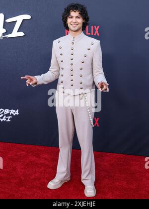 Los Angeles, Usa. Juli 2024. LOS ANGELES, KALIFORNIEN, USA - 17. JULI: XOLO Mariduena kommt am 17. JULI 2024 bei der Los Angeles Special Screening von Netflix's „Cobra Kai“ Staffel 6 – Teil 1 im Autry Museum of the American West im Griffith Park in Los Angeles, Kalifornien, USA. (Foto: Xavier Collin/Image Press Agency) Credit: Image Press Agency/Alamy Live News Stockfoto