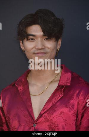 Los Angeles, USA. Juli 2024. Brandon Lee kommt zur „Cobra Kai“ Staffel 6 Teil 1 Special Screening Event, die am 17. Juli 2024 im Autry Museum in Los Angeles, KALIFORNIEN, stattfand. © Janet Gough/AFF-USA. COM Credit: AFF/Alamy Live News Stockfoto