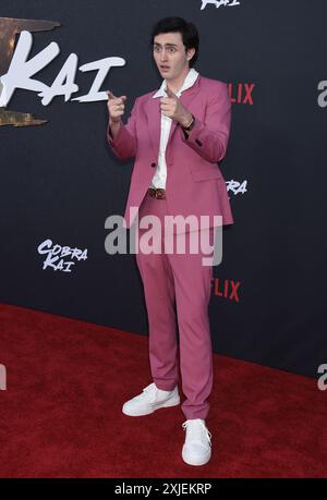 Los Angeles, USA. Juli 2024. Gianni Decenzo kommt zur „Cobra Kai“ Staffel 6 Teil 1 Special Screening Event, die am 17. Juli 2024 im Autry Museum in Los Angeles, KALIFORNIEN, stattfand. © Janet Gough/AFF-USA. COM Credit: AFF/Alamy Live News Stockfoto
