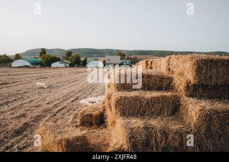 Das Dorf Ouazzane in Marokko Stockfoto