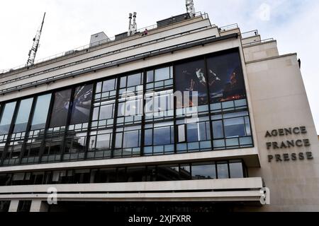 Agence France Presse - Paris - Frankreich Stockfoto