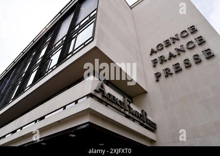 Agence France Presse - Paris - Frankreich Stockfoto