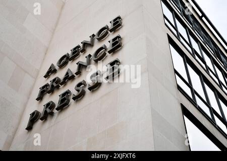 Agence France Presse - Paris - Frankreich Stockfoto