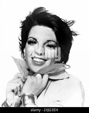 Liza Minelli. Porträt der US-amerikanischen Schauspielerin und Sängerin Liza May Minnelli (* 1946) aus dem Jahr 1973 Stockfoto