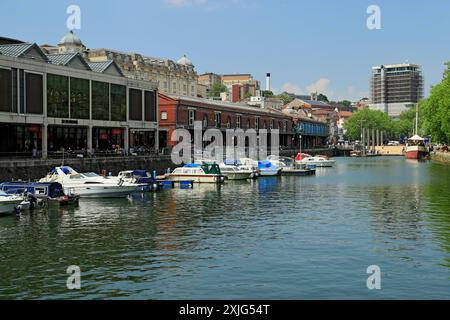 St. Augustine's REACH, schwimmender Hafen, Bristol. Stockfoto