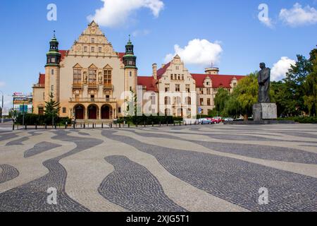 Die Adam-Mickiewicz-Universität, Poznań, Polen, ist die wichtigste akademische Einrichtung in Großpolen (Region Wielkopolska) und eine der führenden polnischen Universitäten Stockfoto