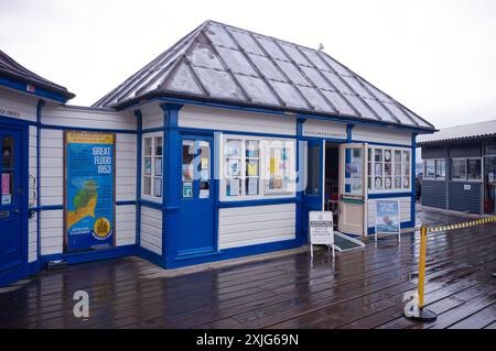 Ha'Penny Pier Visitor Centre in Harwich Stockfoto