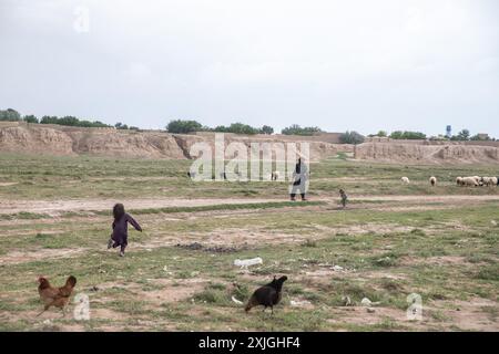 Das tägliche Leben in den Ecken Afghanistans Stockfoto