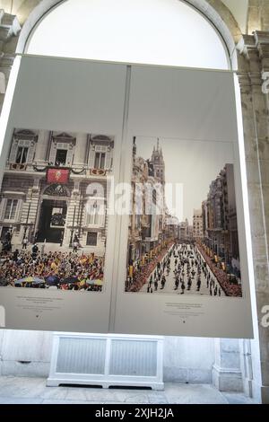 Eröffnung der Ausstellung „felipe VI.: Ein Jahrzehnt in der Geschichte der Krone von Spanien“. Mit: Siehe Wo: Madrid, Spanien Wann: 17. Juni 2024 Credit: Oscar Gonzalez/WENN Stockfoto