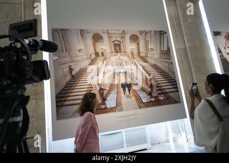 Eröffnung der Ausstellung „felipe VI.: Ein Jahrzehnt in der Geschichte der Krone von Spanien“. Mit: Siehe Wo: Madrid, Spanien Wann: 17. Juni 2024 Credit: Oscar Gonzalez/WENN Stockfoto