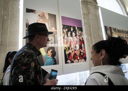 Eröffnung der Ausstellung „felipe VI.: Ein Jahrzehnt in der Geschichte der Krone von Spanien“. Mit: Siehe Wo: Madrid, Spanien Wann: 17. Juni 2024 Credit: Oscar Gonzalez/WENN Stockfoto