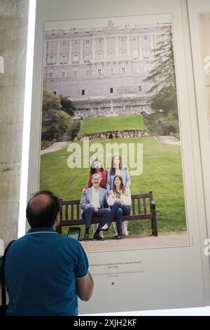 Eröffnung der Ausstellung „felipe VI.: Ein Jahrzehnt in der Geschichte der Krone von Spanien“. Mit: Siehe Wo: Madrid, Spanien Wann: 17. Juni 2024 Credit: Oscar Gonzalez/WENN Stockfoto