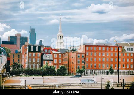 Philadelphia, Pennsylvania, 19. Juli 2024. Stadtbild mit Blick auf die Altstadt Stockfoto