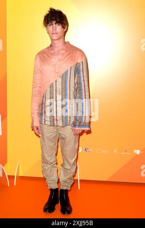 Rocco Fasano bei der Premiere bei des Kinofilms 'Amici per caso / Friends by Zufall' im Cinema Adriano. Rom, 18.07.2024 Stockfoto