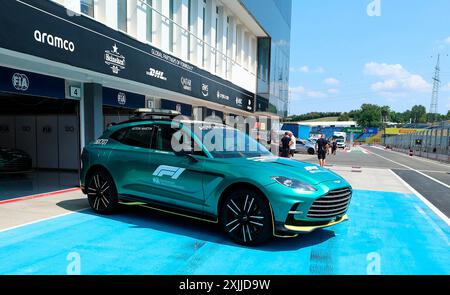 Budapest, Ungarn. Juli 2024. 18. Juli 2024, Hungaroring, Budapest, FORMEL 1 GRAND PRIX 2024 VON UNGARN, im Bild Aston Martin Medical Car Credit: dpa/Alamy Live News Stockfoto