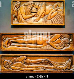 Georges Lacombe Geburt, Liebe und Tod, Musée d'Orsay, französisches Ministerium für Kultur und Kommunikation, Paris, Frankreich. Stockfoto