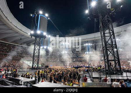 Metallica, Konzert der Rockband Metallica, Madrid, Spanien Stockfoto