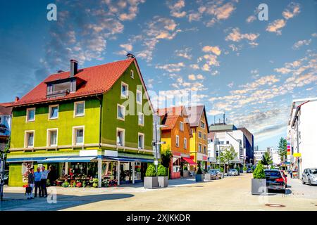 Altstadt von Heidenheim an der Brenz, Deutschland Stockfoto