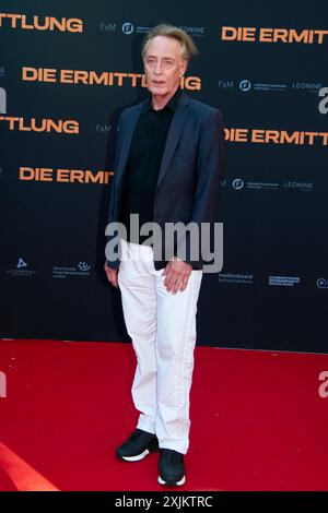 Wilfried Hochholdinger, DIE ERMITTLUNG, Fotoruf auf dem roten Teppich zur Berliner Premiere im ZOO Palast, Berlin, 16. Juli 2024 Stockfoto