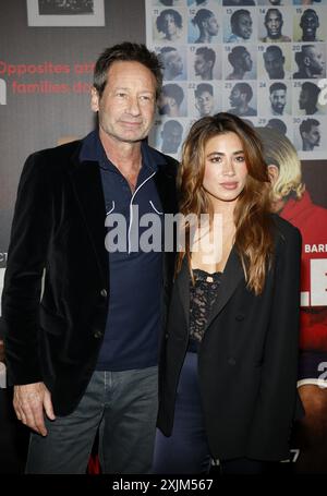 David Duchovny und Monique Pendleberry bei der Premiere von Netflix's „You People“ im Regency Village Theatre in Westwood, USA Stockfoto