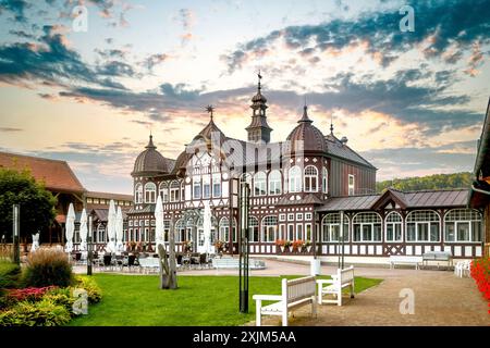 Altstadt von Bad Satzungen, Deutschland Stockfoto