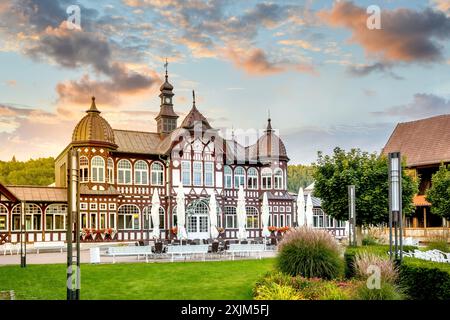 Altstadt von Bad Satzungen, Deutschland Stockfoto