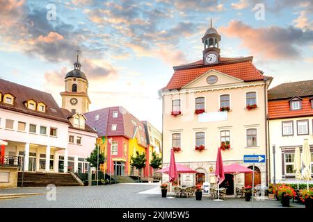 Altstadt von Bad Satzungen, Deutschland Stockfoto