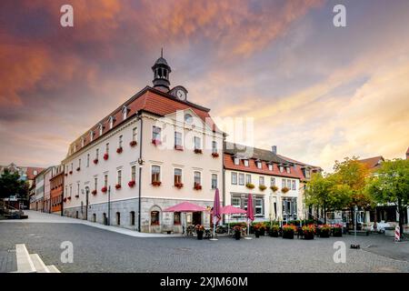 Altstadt von Bad Satzungen, Deutschland Stockfoto