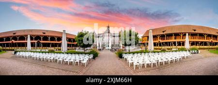 Altstadt von Bad Satzungen, Deutschland Stockfoto