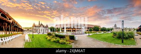 Altstadt von Bad Satzungen, Deutschland Stockfoto