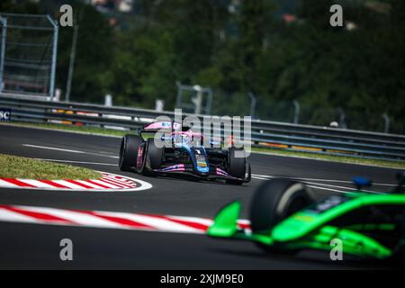 01 MARTINS Victor (fra), ART Grand Prix, Dallara F2 2024, Aktion während der 9. Runde der FIA Formel 2 Meisterschaft 2024 vom 19. Bis 21. Juli 2024 auf dem Hungaroring in Mogyorod, Ungarn - Foto Xavi Bonilla / DPPI Stockfoto