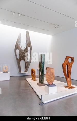 Ausstellungen im Hepworth Wakefield Art Museum und Galerie, Wakefield, West Yorkshire, England, Großbritannien Stockfoto