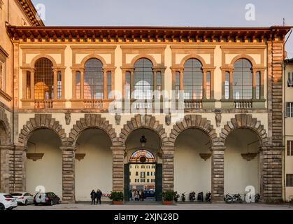 Palazzo Ducale di Lucca, Lucca, Toskana, Italien |Palazzo Ducale di Lucca, Lucca, Toskana, Italien| Stockfoto