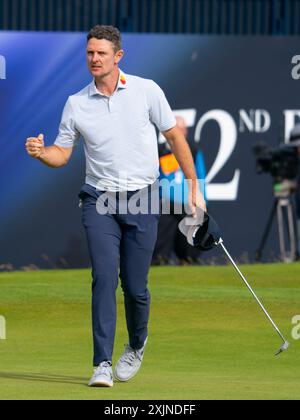 Troon, Schottland, Großbritannien. Juli 2024. Runde 2 der 152. Open Championship findet auf dem Golfplatz Royal Troon statt. Bild: Iain Masterton/Alamy Live News Stockfoto