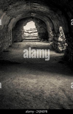 Ruinen eines ehemaligen Mönchs Krankenhaus, spanische Architektur in Antigua, Guatemala, Mittelamerika Stockfoto